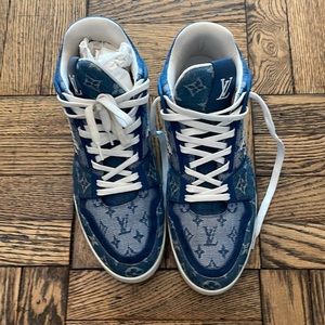 Louis Vuitton Denim Sneaker Size UK 8 US 9